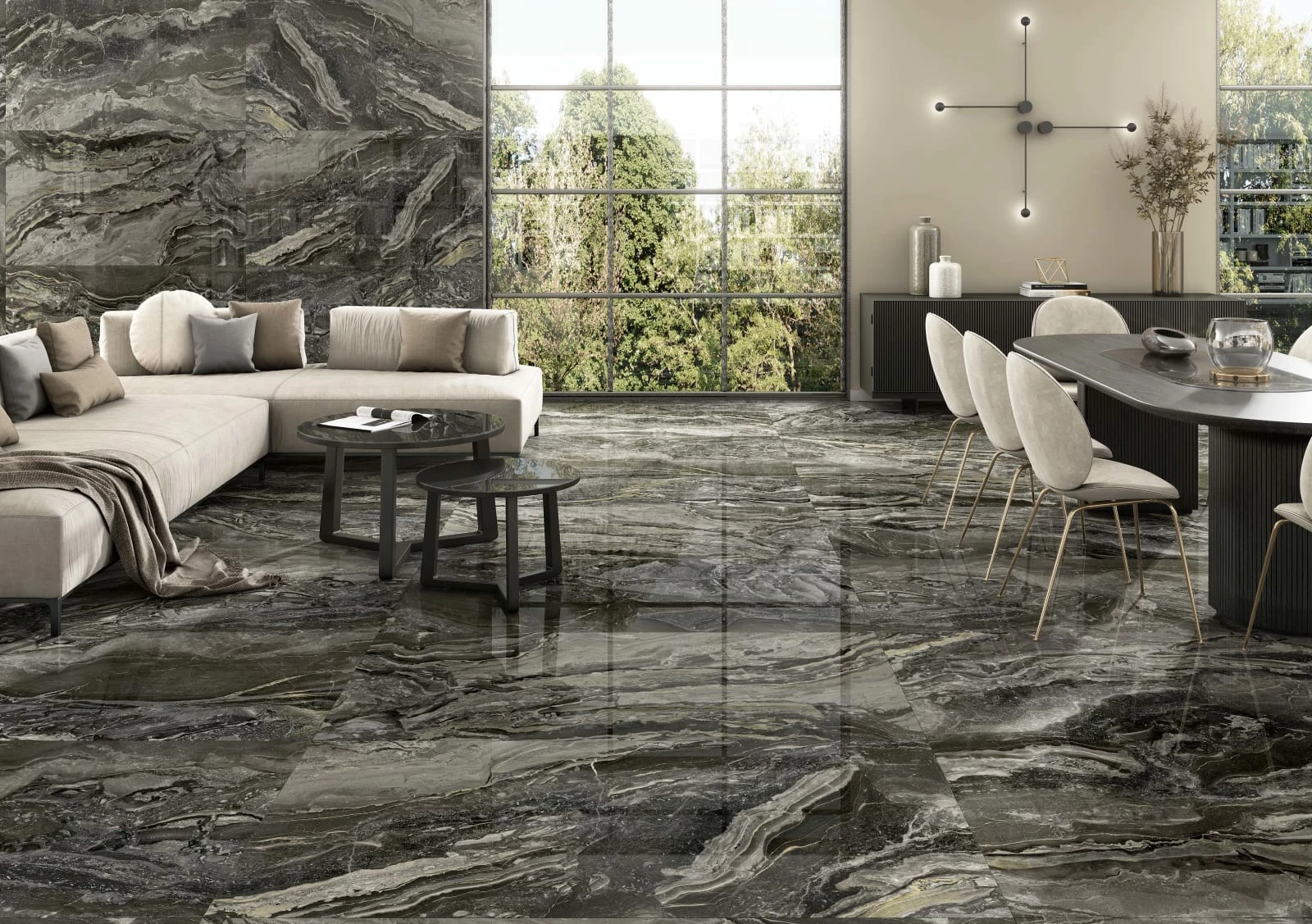 Pulido Trilogy Black 60x120 Rectified 5 Pulido Trilogy Black 60x120 Rectified - Bilde 3