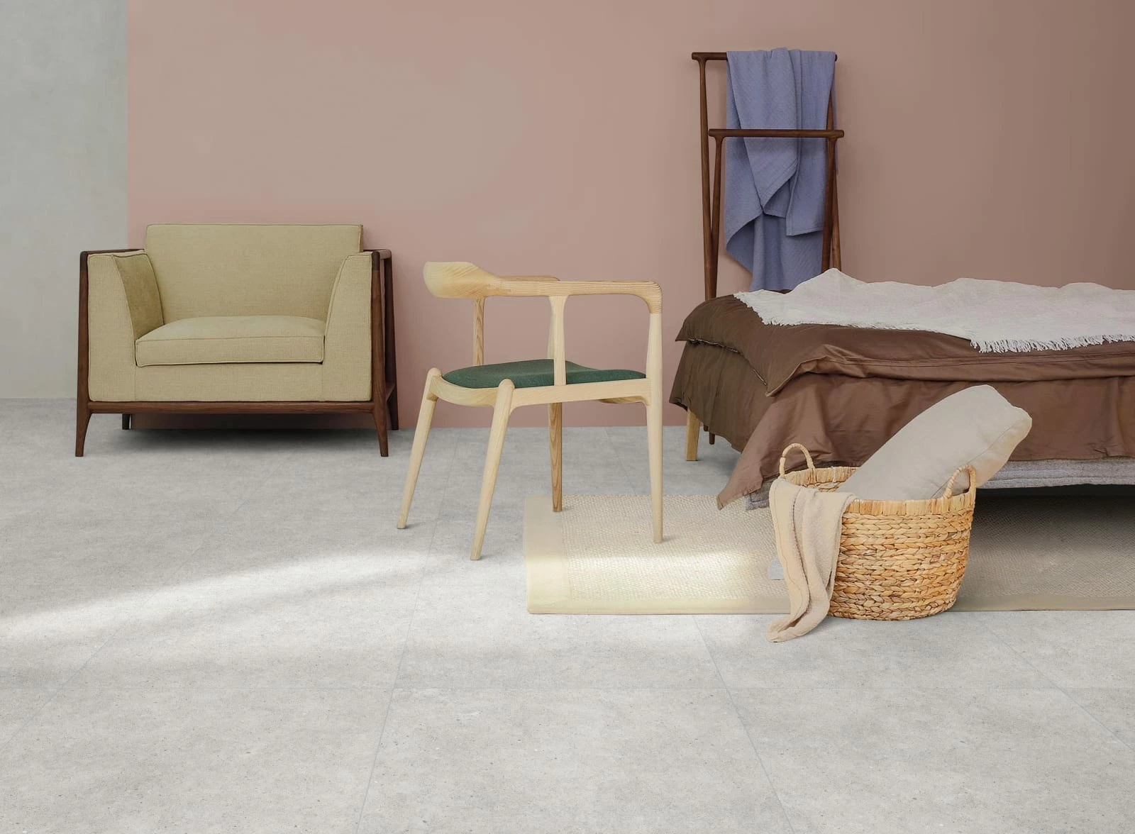 Beyond Stone Greige 60x60 Rectified 4 Beyond Stone Greige 60x60 Rectified - Bilde 2