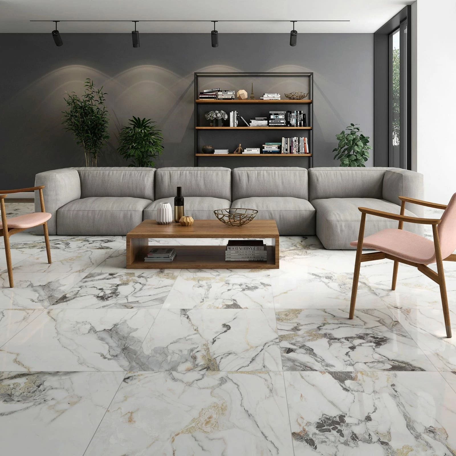 Symphonia Oro Polished 60x60 Rectified 4 Symphonia Oro Polished 60x60 Rectified - Bilde 2