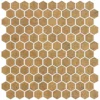 Hex Stoneglass Gold 3,2x2,5