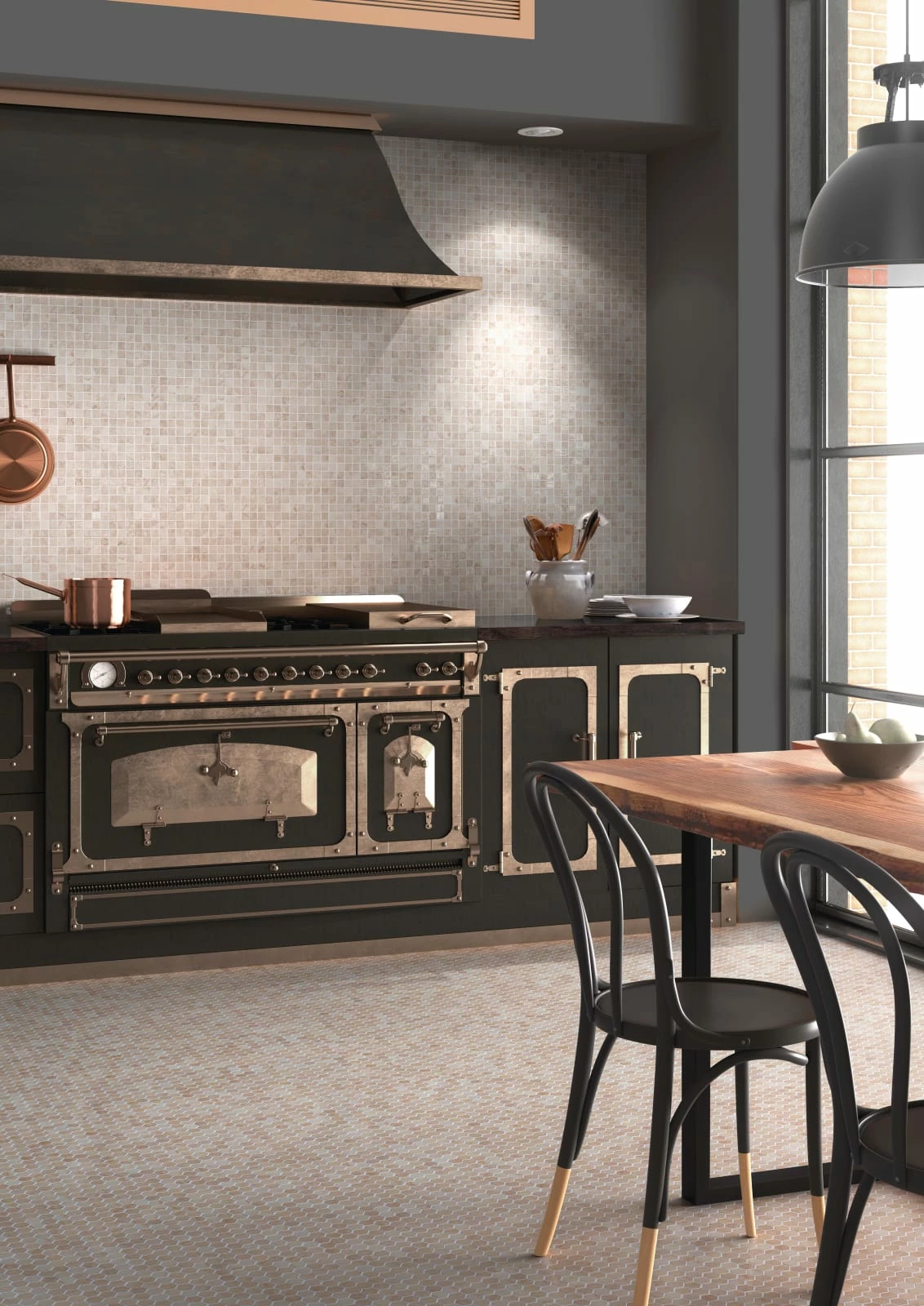 Hex Ecostones Crema Marfil Matte 4 Hex Ecostones Crema Marfil Matte - Bilde 2