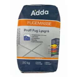 Adda Proff Fug Lysgrå 20kg