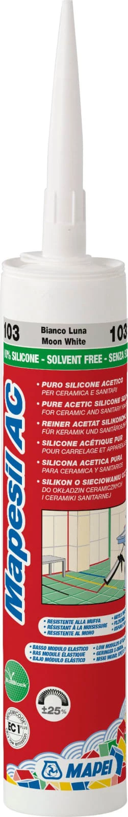 Silikon Mapesil AC 127 Artic Grey 0,31l 3 Silikon Mapesil AC 127 Artic Grey 0,31l