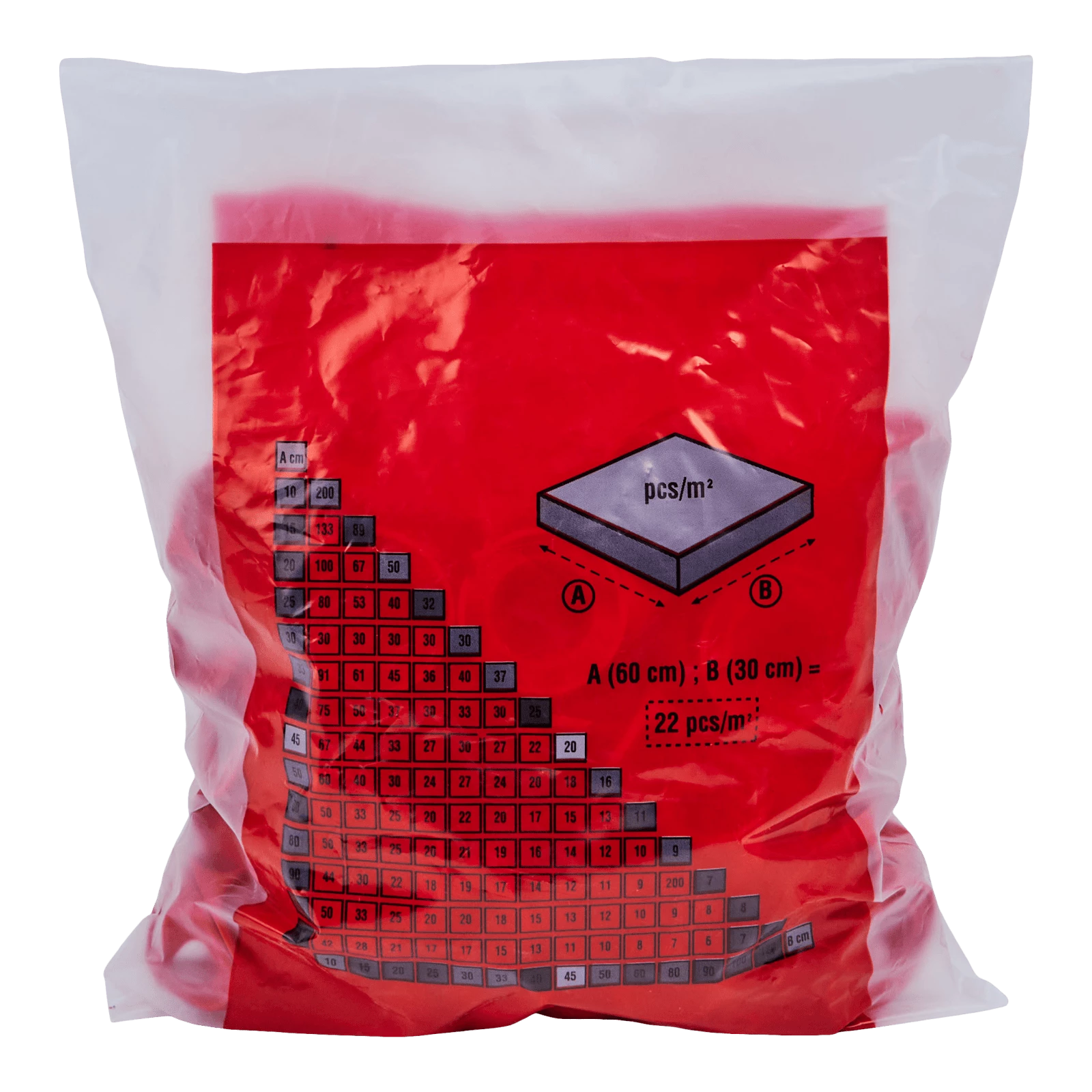 Mutter For Nivellering Flis Rød 100stk 4 Mutter For Nivellering Flis Rød 100stk - Bilde 2