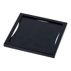 Kern Slukrist Weser Sort Matt 20x20 Cm. Ramme For Innlegg Av Flis