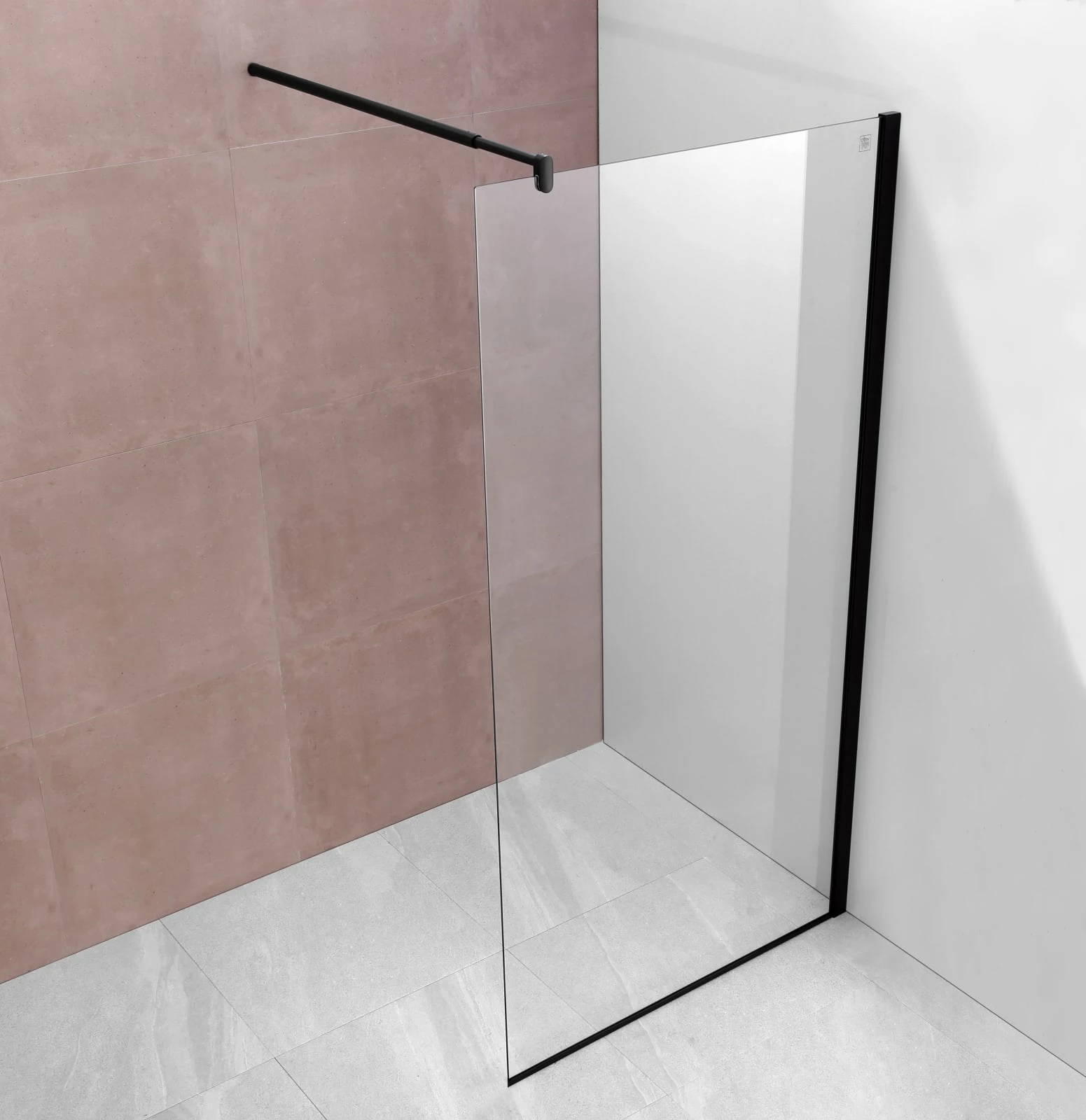 Crati Sort Profil Uten Glass 80-100x190 4 Crati Sort Profil Uten Glass 80-100x190 - Bilde 2