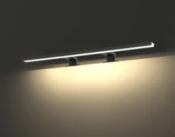 Belysning Alu LED-lys 80 Cm Sort