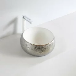 Foggia Servant 38 Hvit Sølv