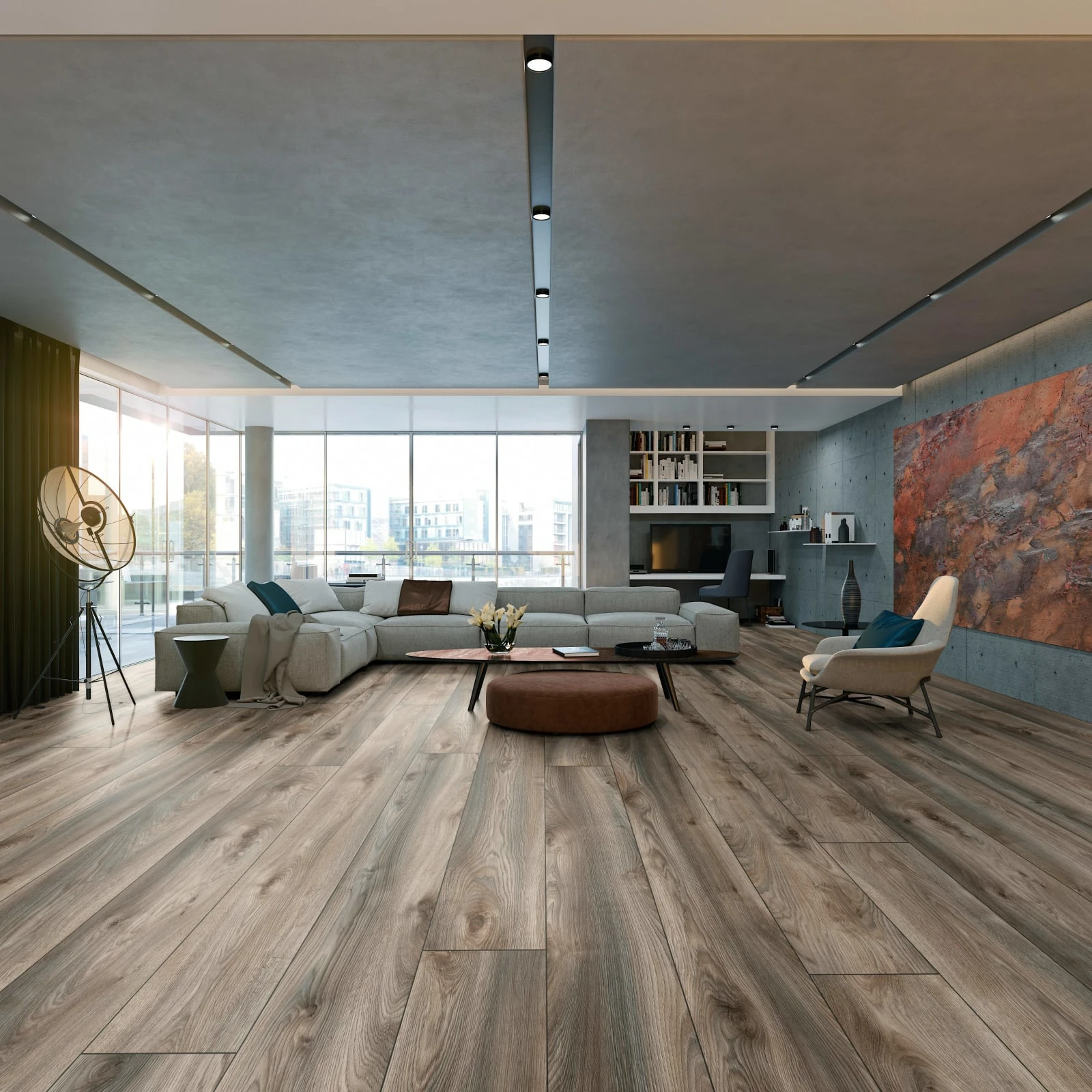 MyFloor Makro Oak Grey W&L 10mm 4 MyFloor Makro Oak Grey W&L 10mm - Bilde 2